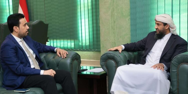 المحرمي والغيثي يبحثان مستجدات الأوضاع السياسية وينددان تعنت الحوثي ويدعمان جهود الإصلاح في الجنوب