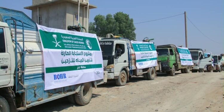 مركز الملك سلمان للإغاثة يكثّف جهوده الإنسانية في اليمن بمشاريع تعليمية وغذائية وإيوائية